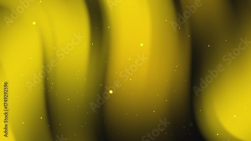 Yellow and black abstract background with scattered dots. Perfect for modern designs, backgrounds, or digital artworks. Versatile and eyecatching.