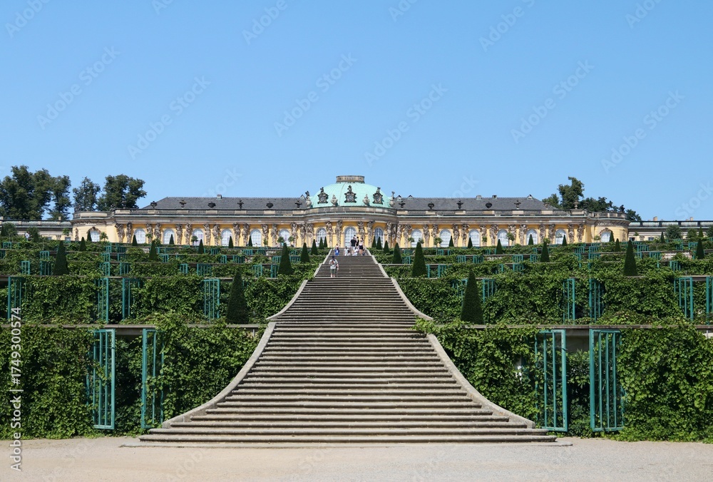 Obraz premium Beautiful Sanssouci Palce – Potsdam – Germany