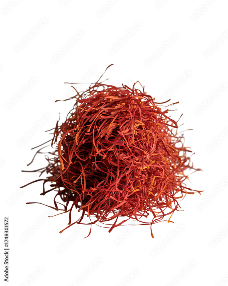 Naklejka premium Natural Saffron Threads – Premium Spice