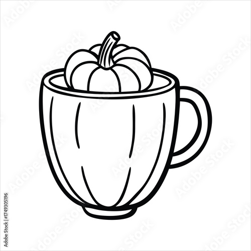 Pumpkin spice cup