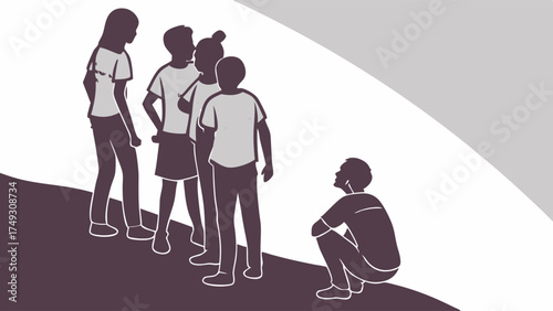 Young People Team Discussing on an Uphill Path for Mentorship, Learning and Professional Growth.