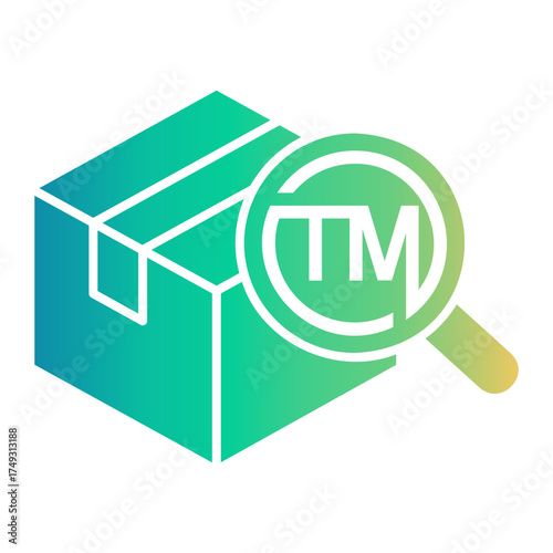 trademark Gradient icon