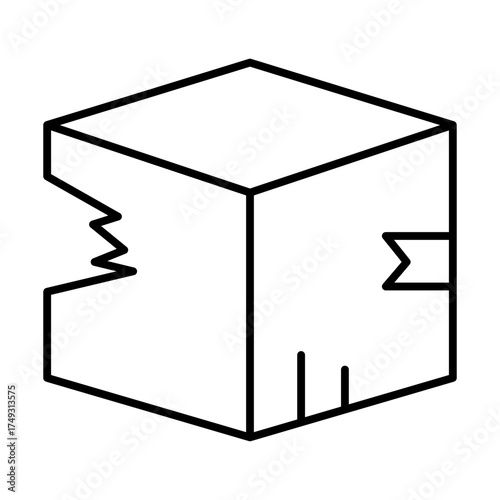 box line icon