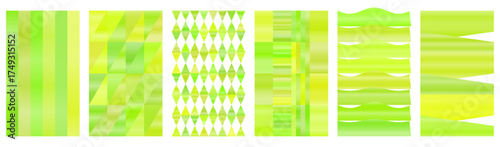 Lime gradient bright green yellow chartreuse backgrounds, vibrant neon citrus fresh texture collection for energetic design, spring posters, tropical graphics, and lively artistic projects