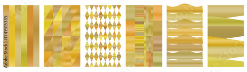  Luxury gold gradient metallic yellow backgrounds, rich golden shine texture collection for premium design, elegant posters, wedding graphics, and opulent sophisticated art projects