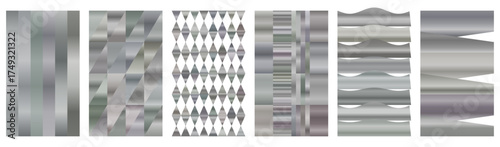 Minimal gray gradient neutral monochrome backgrounds, simple clean subtle texture collection for modern design, professional posters, corporate graphics, and elegant art projects