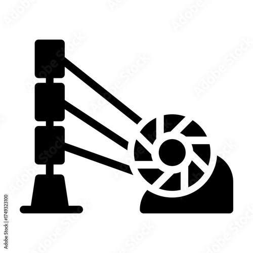 loom cotton Solid icon