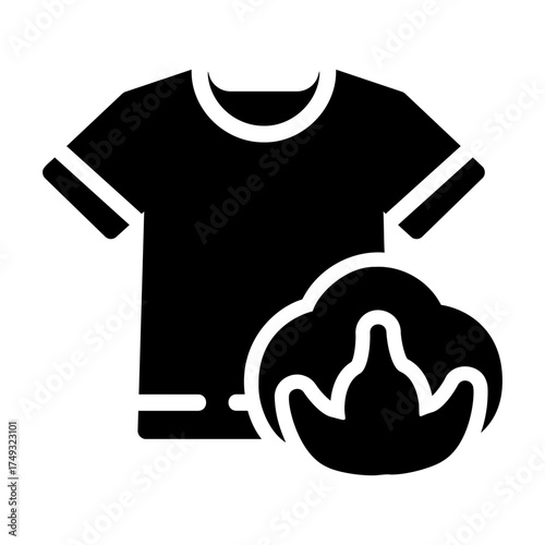 cotton t Solid icon