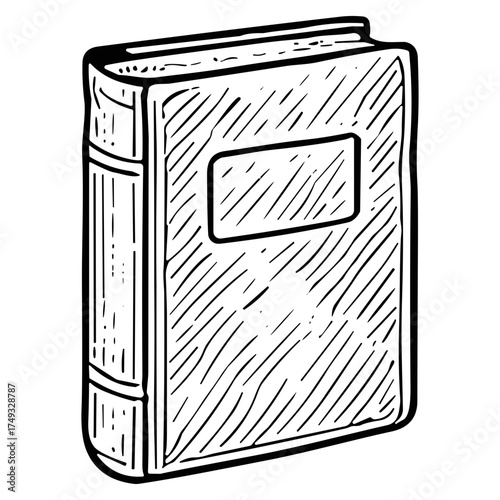 Single Hardcover Book