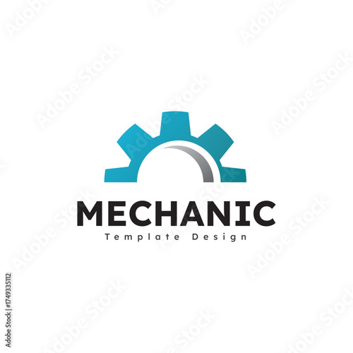 Gear Logo  icon design template elements