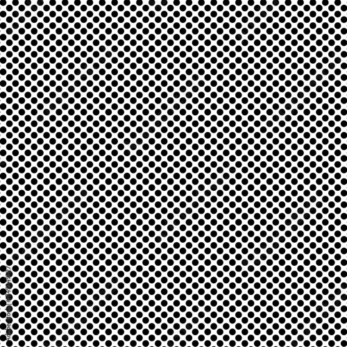 Black and white background, vector texture with circles. Splash effect banner. Dotted abstract illustration with drops of rain. Seamless pattern for fabric, textile.