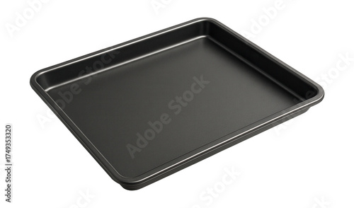 Durable baking sheet designed for high-volume cookie production in bakeries.