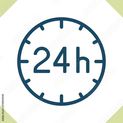 Around The Clock Icon