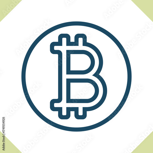 Currency - Bitcoin Icon