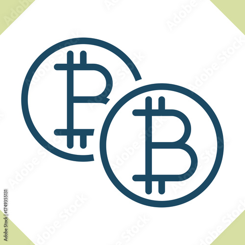 Currency - Bitcoin Icon