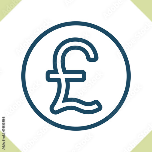 Currency - Pound Icon