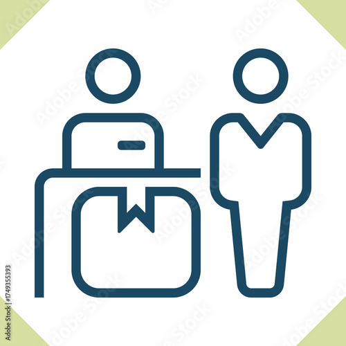 Delivery Man Icon