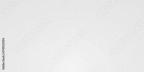 Modern white gray abstract background, the look of stainless steel, circular lines on a blue background. Vector Illustration