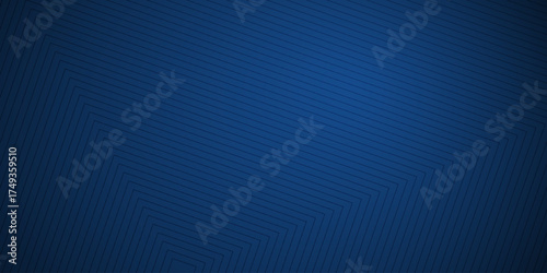 Modern blue abstract background, the look of stainless steel, square lines on a gray background. Vector Illustration