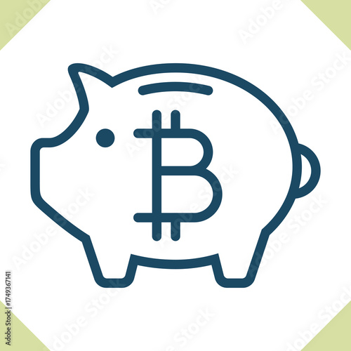 Currency - Bitcoin Icon