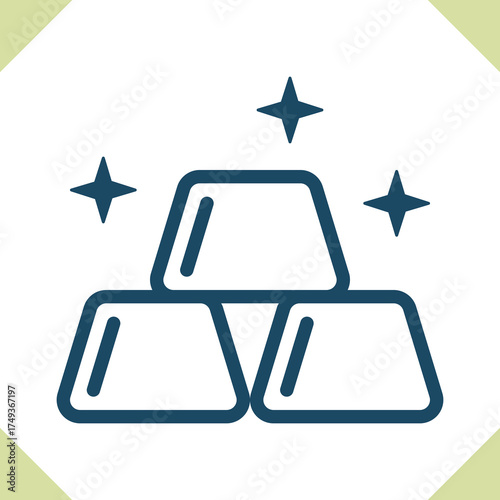 Gold Ingots Icon