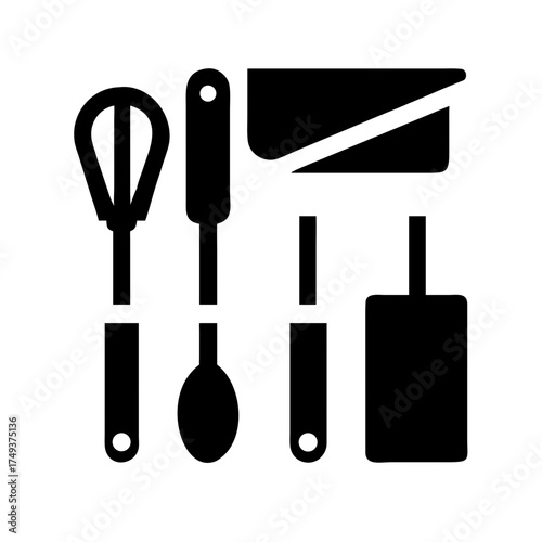 Kitchen utensils for cooking and baking needs