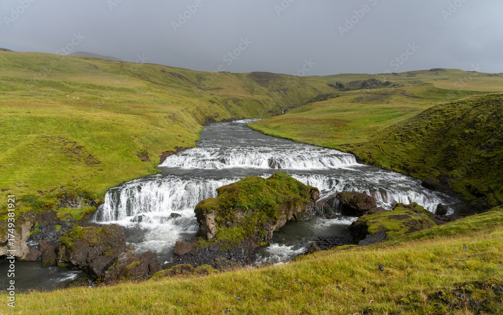 Fototapeta premium waterfall in iceland