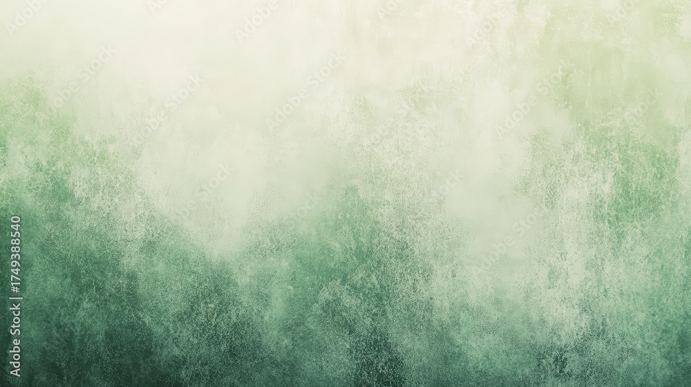 Fototapeta premium A soft gradient background featuring gentle shades of green and white, evoking a serene and calming atmosphere.