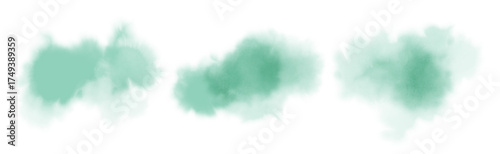 Watercolor stain decoration. brown colored splatter brush