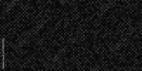 Black abstract background with transparent squares, vector illustration eps10