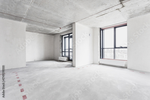 Wallpaper Mural nterior of the apartment without decoration in gray colors Torontodigital.ca