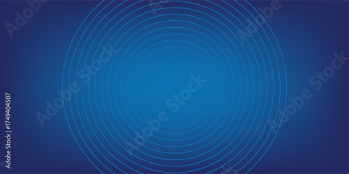 Bright blue dynamic abstract vector background with diagonal lines. 3d cover of business presentation banner for sale event night party. Fast moving soft circle wave line stripe decoration