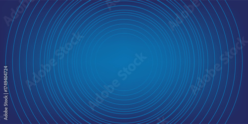 Bright blue dynamic abstract vector background with diagonal lines. 3d cover of business presentation banner for sale event night party. Fast moving soft circle wave line stripe decoration