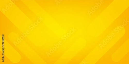 Solid Yellow Background with Subtle Diagonal Light Yellow Lines and Shapes, Forming a Gradient Transition and Dynamic Depth Effect for a Clean, Minimalist, Textured Abstract Design