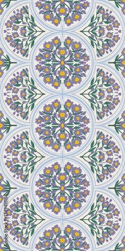 Nature Pattern Background Illustration For Cover, Banner, Notes. Fall Winter Aesthetic Background. Plant And Flower Pattern Background.