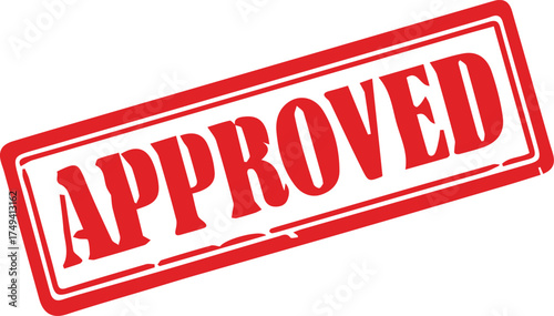 “APPROVED Stamp Icon – Official Validation Symbol for Business, Compliance & Editorial Design”