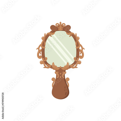 Ornate Hand Mirror