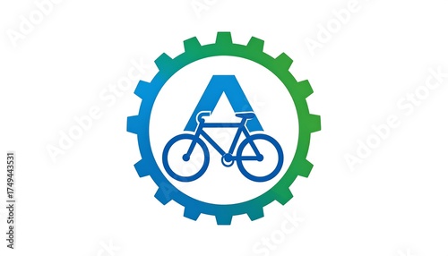 Bicycle gear logo