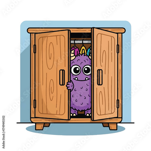 From the closet emerges a lovable monster.