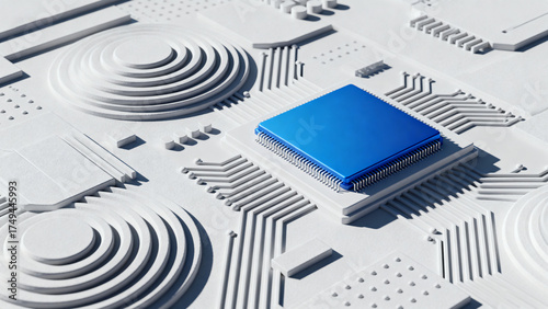 Fototapeta Naklejka Na Ścianę i Meble -  electronic circuit board