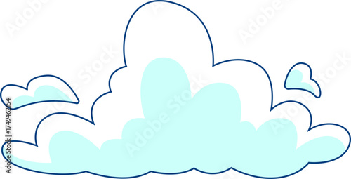 cartoon - cloud