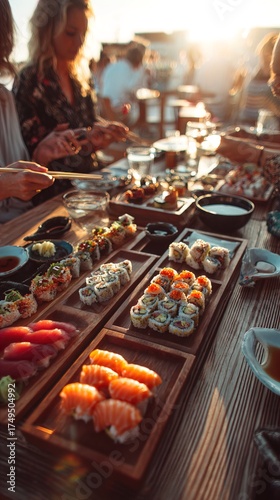 Delicious Sushi, authentic culinary experience