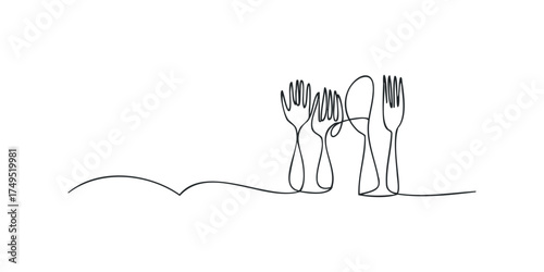 Simple Outline of Utensils