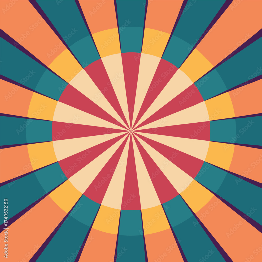 Obraz premium radial simple background vector design 