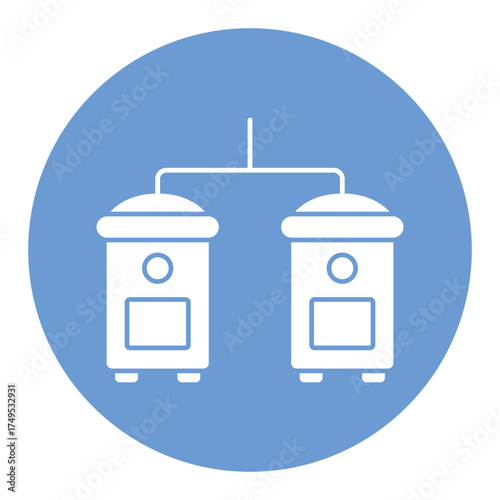 Building heater Vector icon which can easily modify or edit