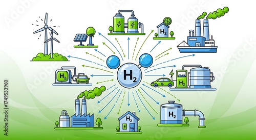 Hydrogen Energy Ecosystem - Sustainable Solutions for a Cleaner Future.