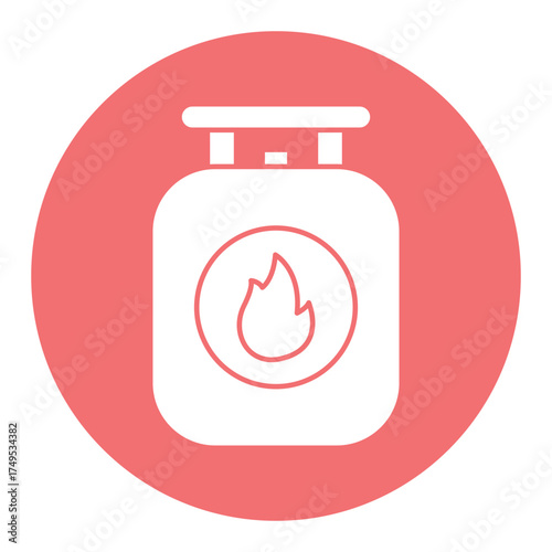 Cooking gas Vector icon which can easily modify or edit