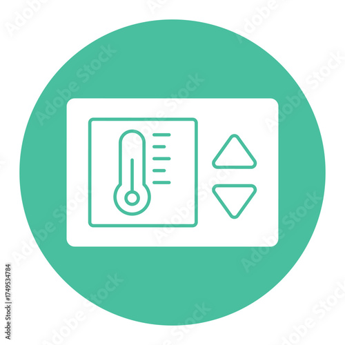 Central heating Vector icon which can easily modify or edit