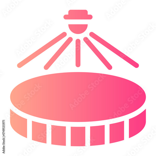 stage gradient icon