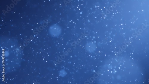 Abstract Blue Sparkle Background Video Footage